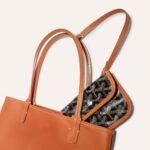 Anjou Mini Bag Black and Tan - Image 3