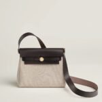 HERBAG 20 ECRU-BEIGE/EBENE