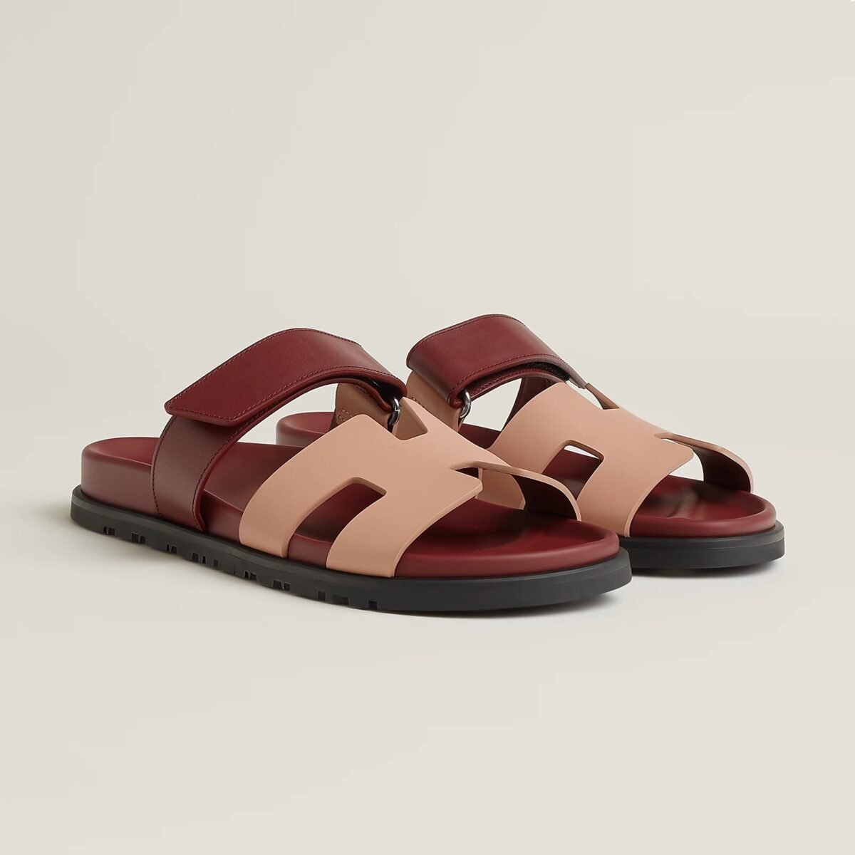 Chypre sandal Beige Perlino / Rouge H - Image 1