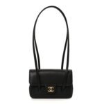 Caviar Mini Preppy Coco Shoulder Bag Black - Image 2